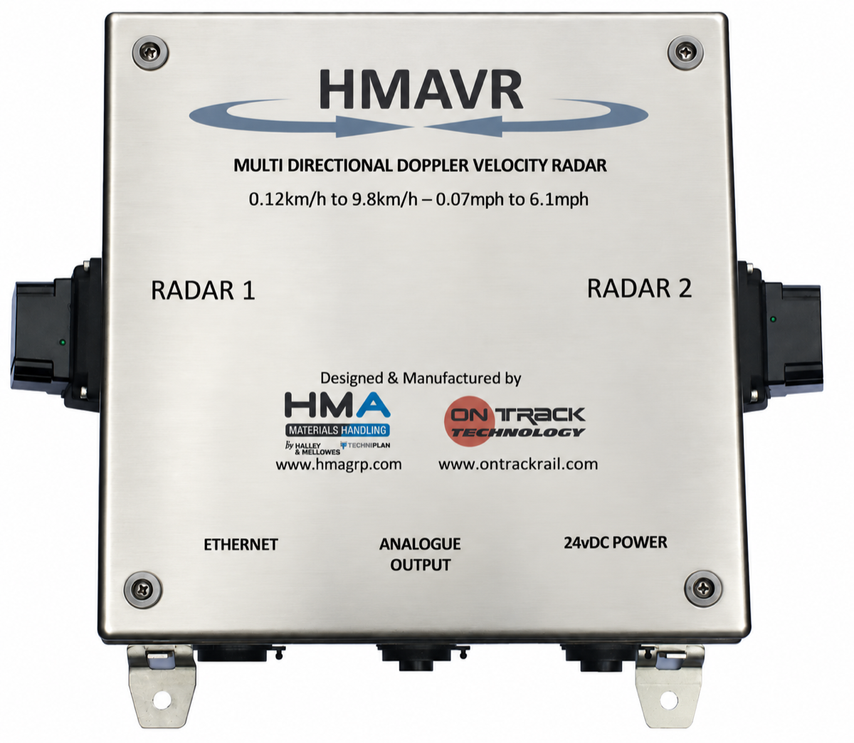 HMAVR train-speed monitoring equipment.